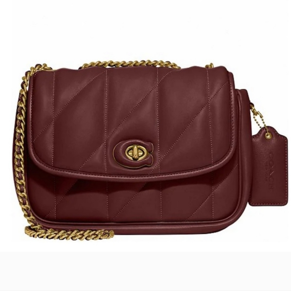 Coach pillow Madison shoulder bag with Quilting